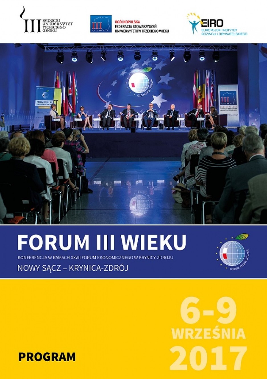 Plakat Forum III Wieku